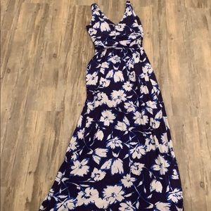 Adrienne Vittadini Floral Maxi Dress